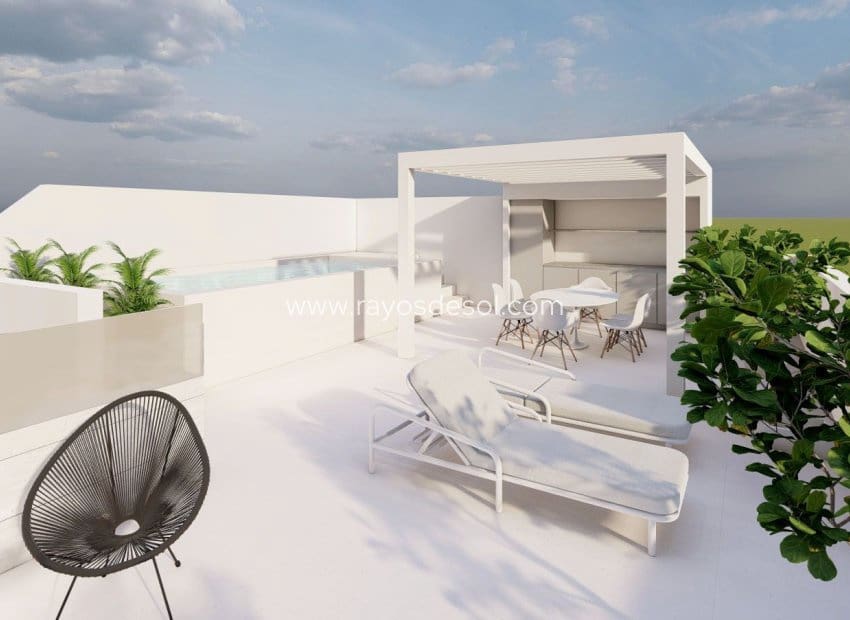 2 soveværelse Lejlighed til salg i Pilar de la Horadada med swimmingpool - € 369.000 (Ref: 9440812)