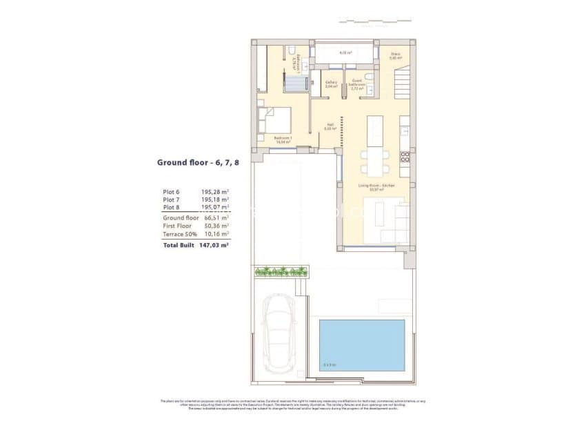 3 soveværelse Villa til salg i Dolores med swimmingpool - € 389.000 (Ref: 9440817)