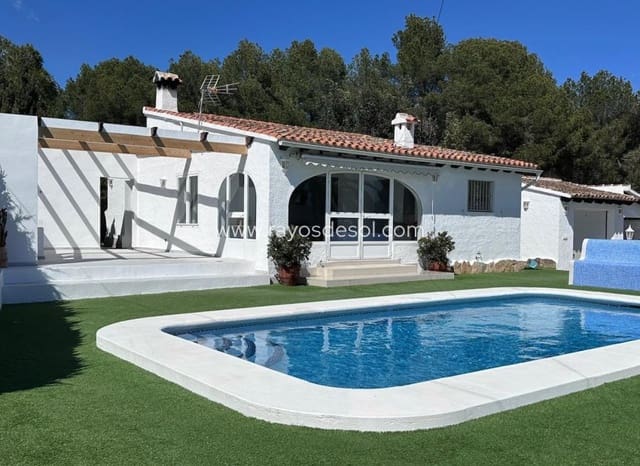 3 sovrum Villa till salu i Moraira, Teulada-Moraira med pool - 785 000 € (Ref: 9466301)