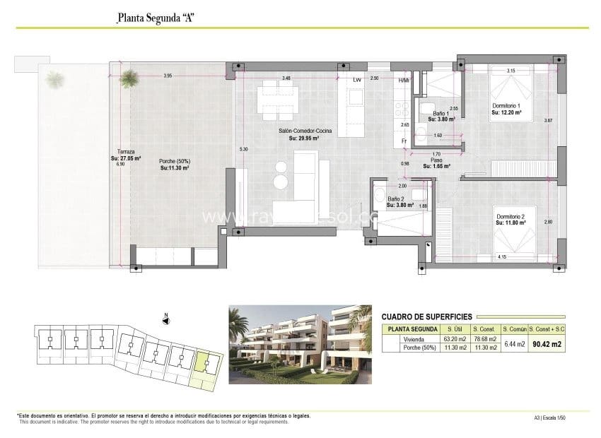 2 bedroom Apartment for sale in Condado de Alhama with pool - € 208,425 (Ref: 9466304)
