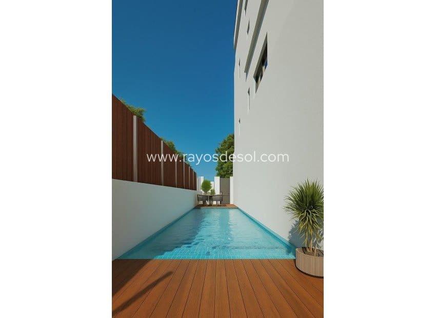 2 soveværelse Lejlighed til salg i Lo Pagan med swimmingpool - € 208.900 (Ref: 9496649)