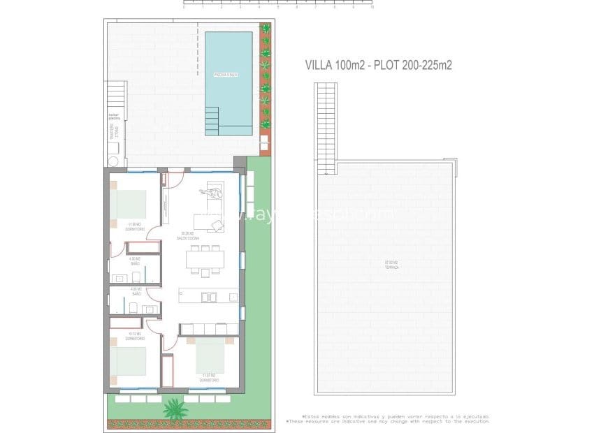 3 slaapkamer Villa te koop in San Javier met zwembad - € 479.900 (Ref: 9506979)