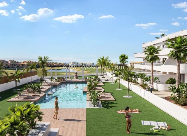 3 slaapkamer Appartement te koop in Las Lomas de Rame - Bahía Bella, Los Alcázares met zwembad - € 399.900 (Ref: 9530908)