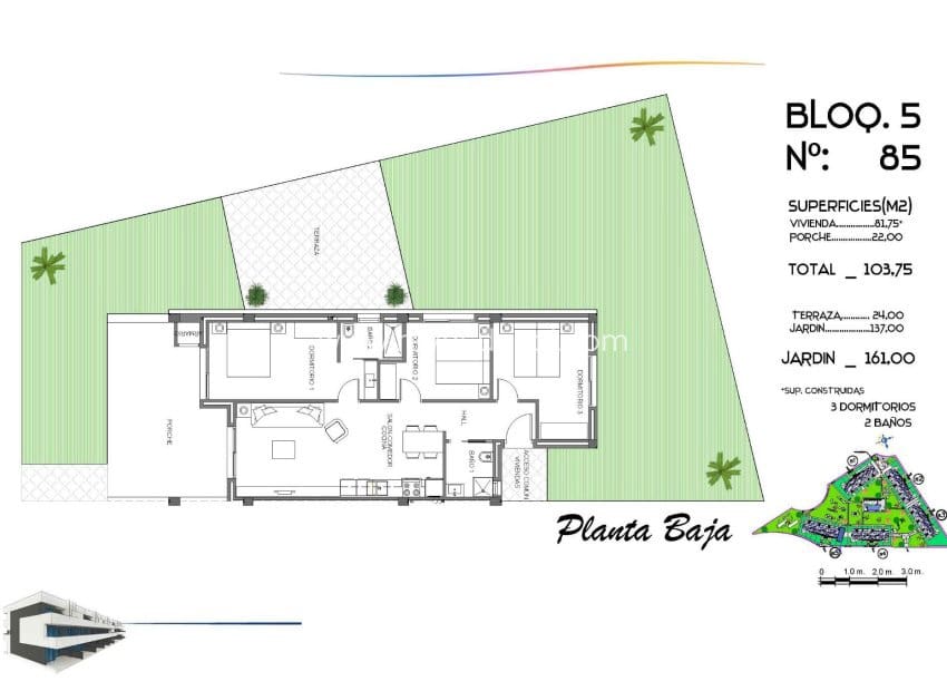 3 makuuhuone Huoneisto myytävänä paikassa El Raso mukana uima-altaan - 250 000 € (Ref: 9530909)