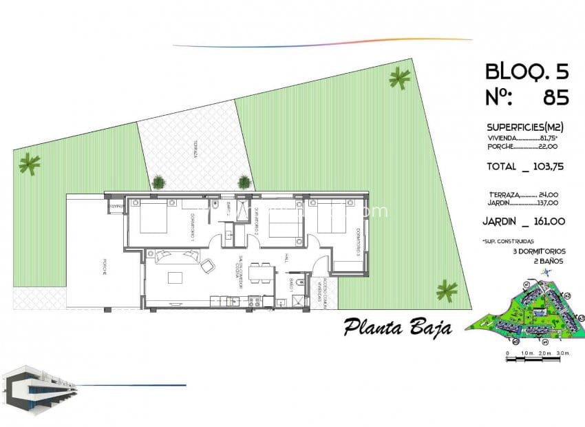 3 Zimmer Apartment zu verkaufen in El Raso mit Pool - 252.000 € (Ref: 9530909)