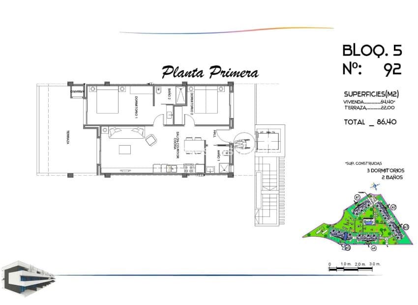 Apartamento de 2 habitaciones en El Raso en venta con piscina - 222.000 € (Ref: 9530913)