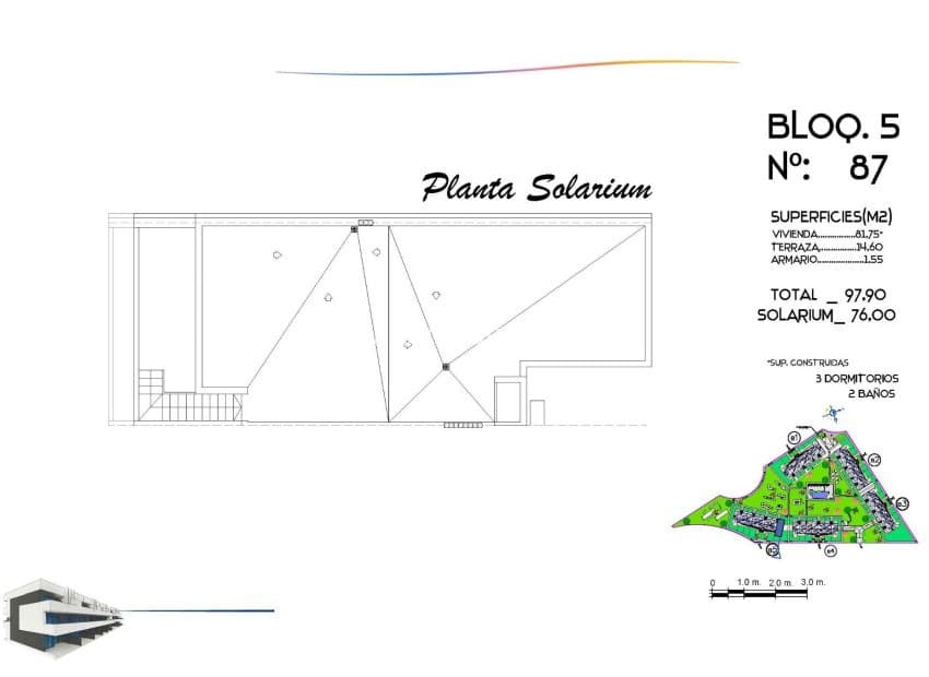 3 soveværelse Penthouse til salg i El Raso med swimmingpool - € 271.000 (Ref: 9530914)