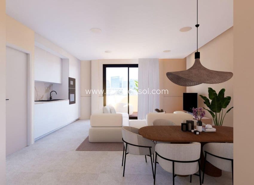 3 makuuhuone Huoneisto myytävänä paikassa El Campello mukana uima-altaan - 535 000 € (Ref: 9530915)