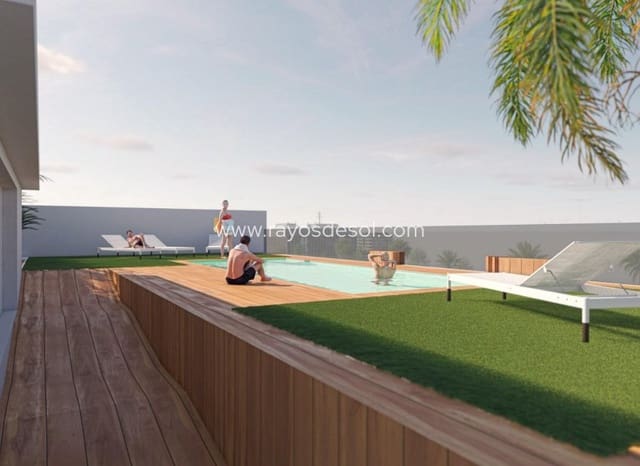 2 Zimmer Penthouse zu verkaufen in Lo Pagan, San Pedro del Pinatar mit Pool - 259.900 € (Ref: 9602727)