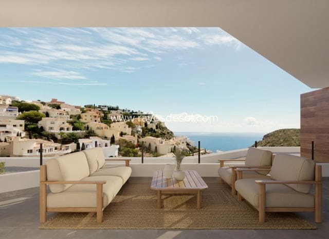 Apartamento de 2 habitaciones en Cumbre del Sol, Benitachell / Benitatxell en venta con piscina - 499.150 € (Ref: 9660765)
