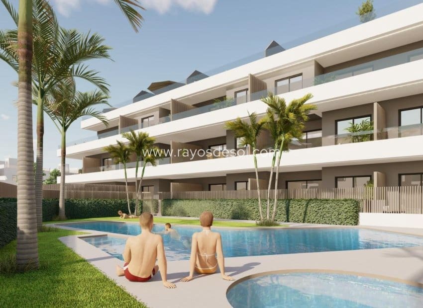 3 makuuhuone Huoneisto myytävänä paikassa Pilar de la Horadada mukana uima-altaan - 315 000 € (Ref: 9665587)