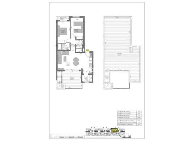 2 bedroom Apartment for sale in Algorfa with pool - € 329,000 (Ref: 9665592)