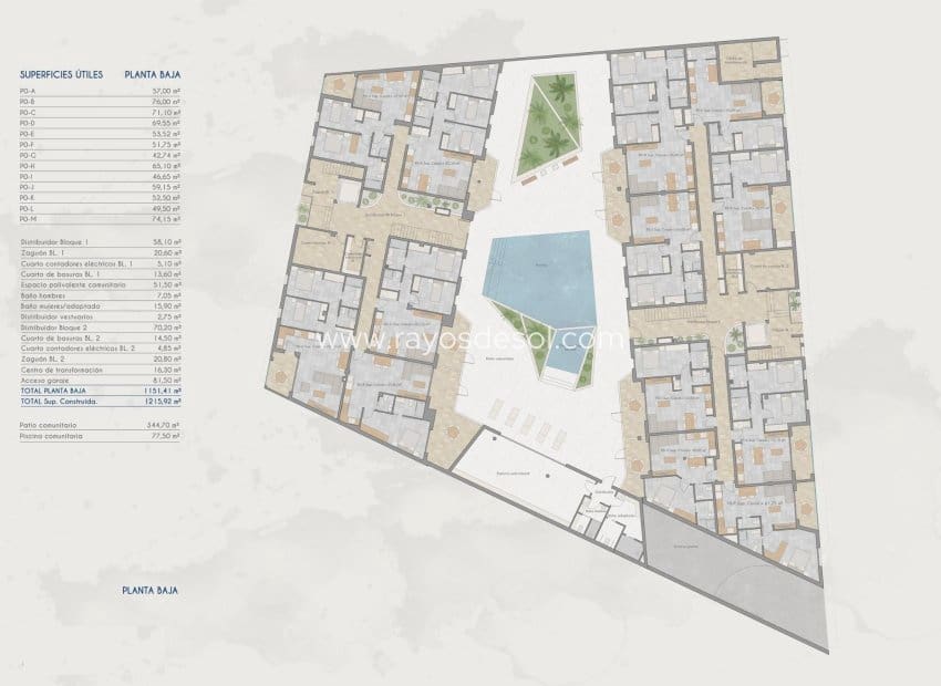 2 camera da letto Attico in vendita in Los Cuarteros con piscina - 262.000 € (Rif: 9665597)
