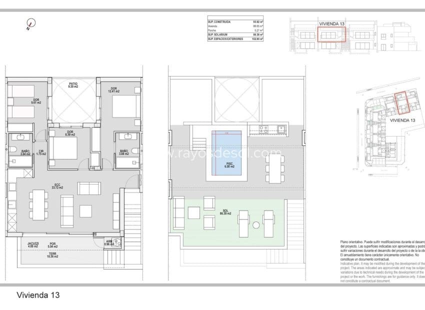 3 soverom Leilighet til salgs i Pilar de la Horadada - € 284 900 (Ref: 9665599)