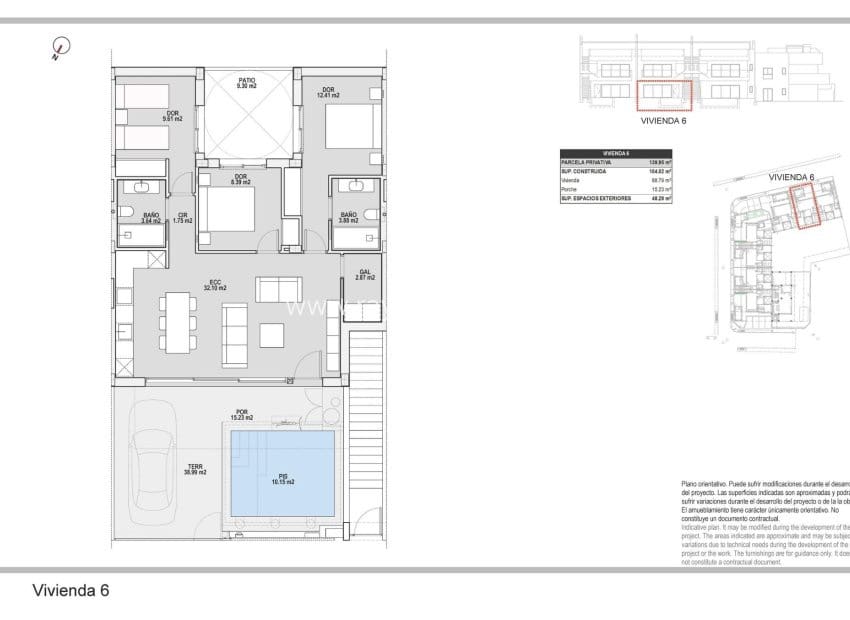 3 soverom Leilighet til salgs i Pilar de la Horadada med svømmebasseng - € 264 900 (Ref: 9665600)