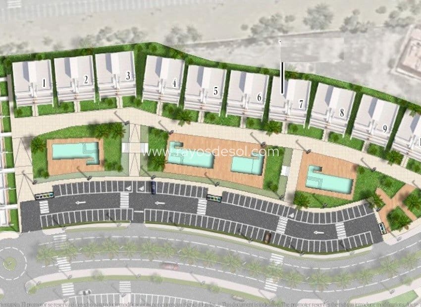 2 slaapkamer Penthouse te koop in Condado de Alhama met zwembad - € 269.850 (Ref: 9665602)