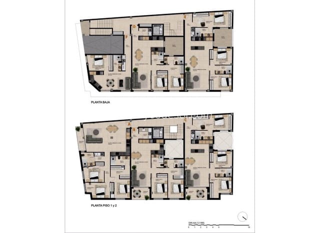 2 bedroom Penthouse for sale in Catral with pool - € 213,000 (Ref: 9671158)