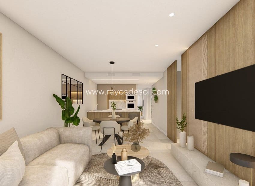 3 makuuhuone Kattohuoneisto myytävänä paikassa Los Alcazares mukana uima-altaan - 409 000 € (Ref: 9671165)