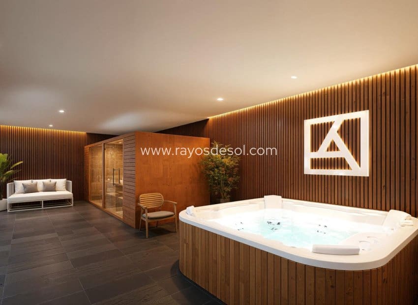 2 soveværelse Penthouse til salg i Los Alcazares med swimmingpool - € 359.000 (Ref: 9671166)