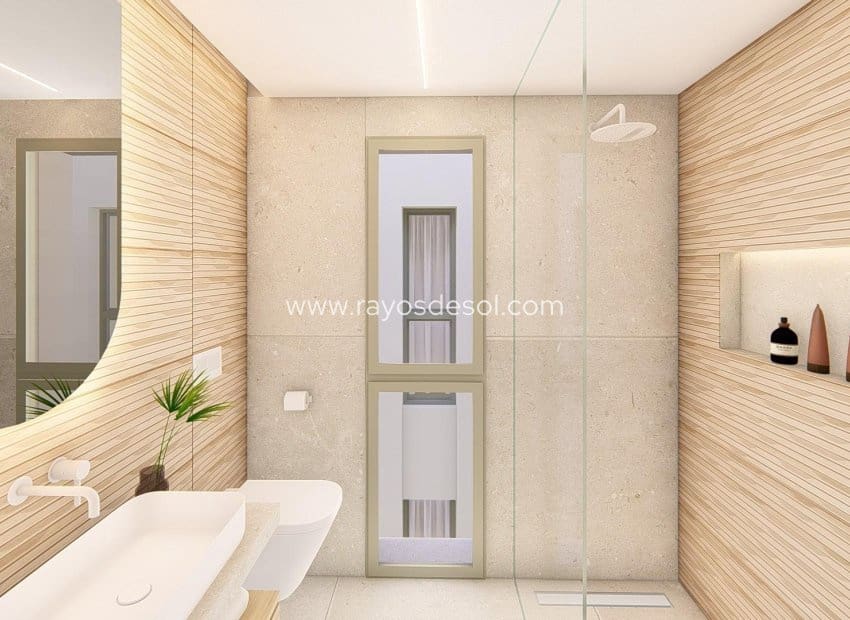 2 soveværelse Penthouse til salg i Los Alcazares med swimmingpool - € 359.000 (Ref: 9671166)