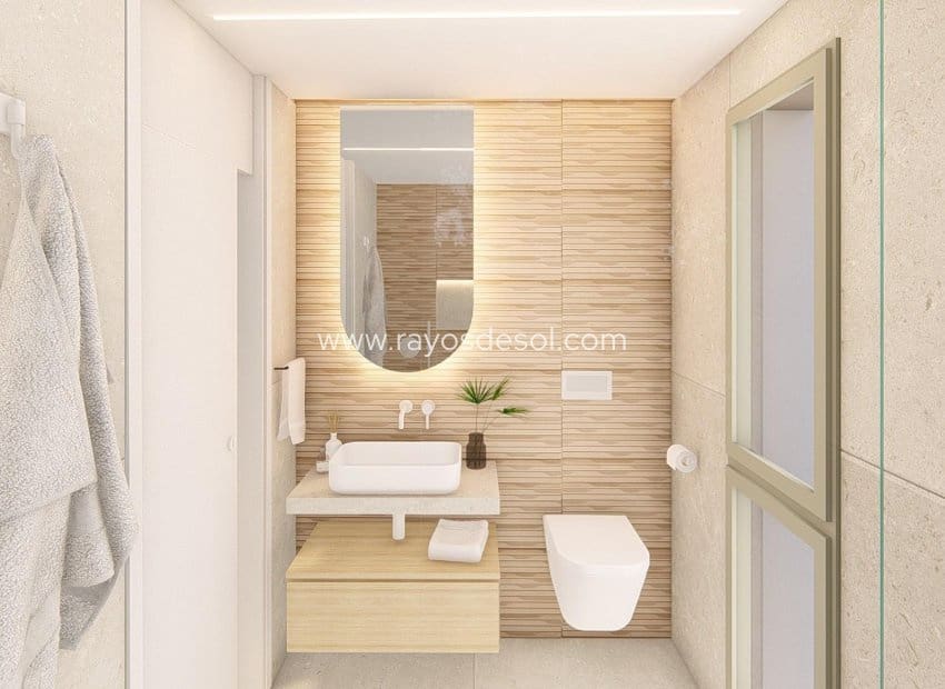 2 soveværelse Penthouse til salg i Los Alcazares med swimmingpool - € 359.000 (Ref: 9671166)