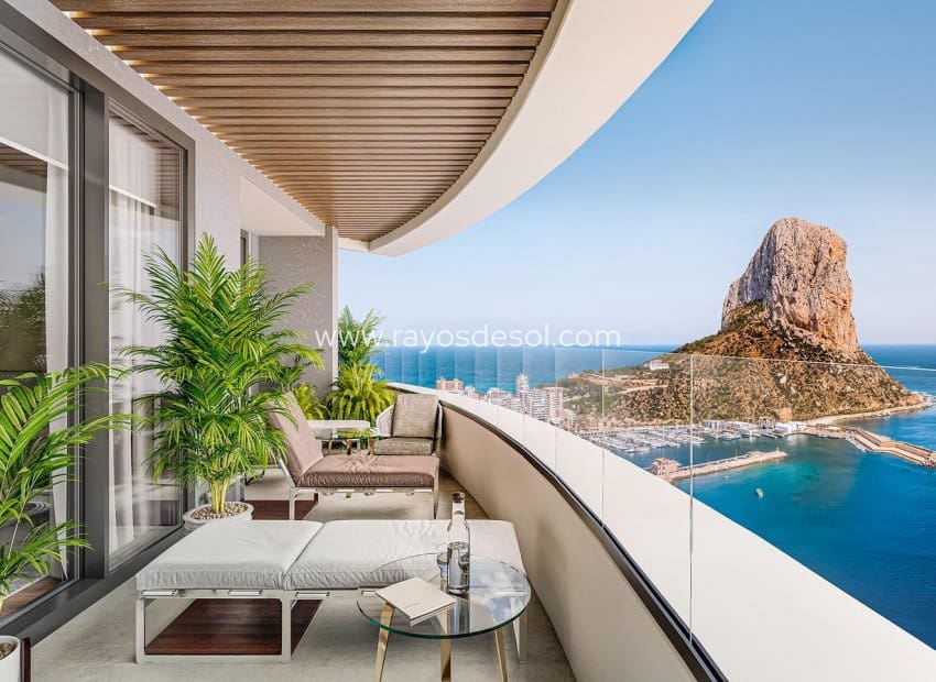 3 soveværelse Lejlighed til salg i Calpe / Calp med swimmingpool - € 544.000 (Ref: 9691487)