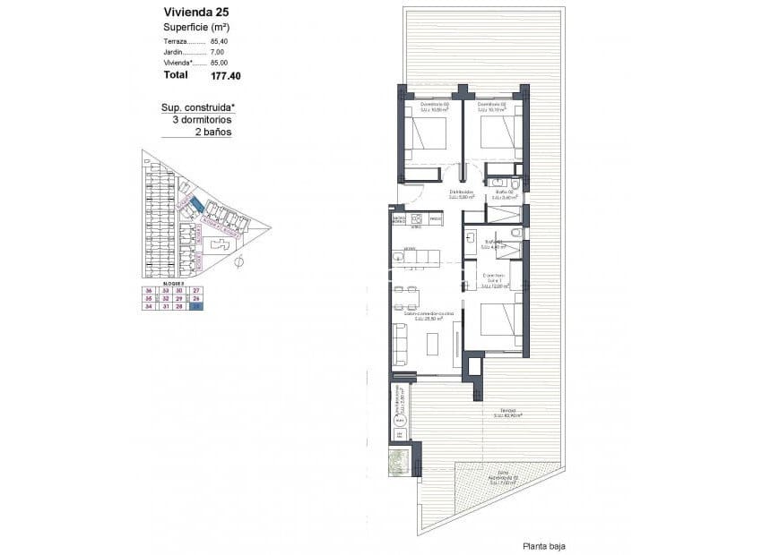 3 chambre Appartement à vendre à Los Alcazares avec piscine - 369 000 € (Ref: 9697882)