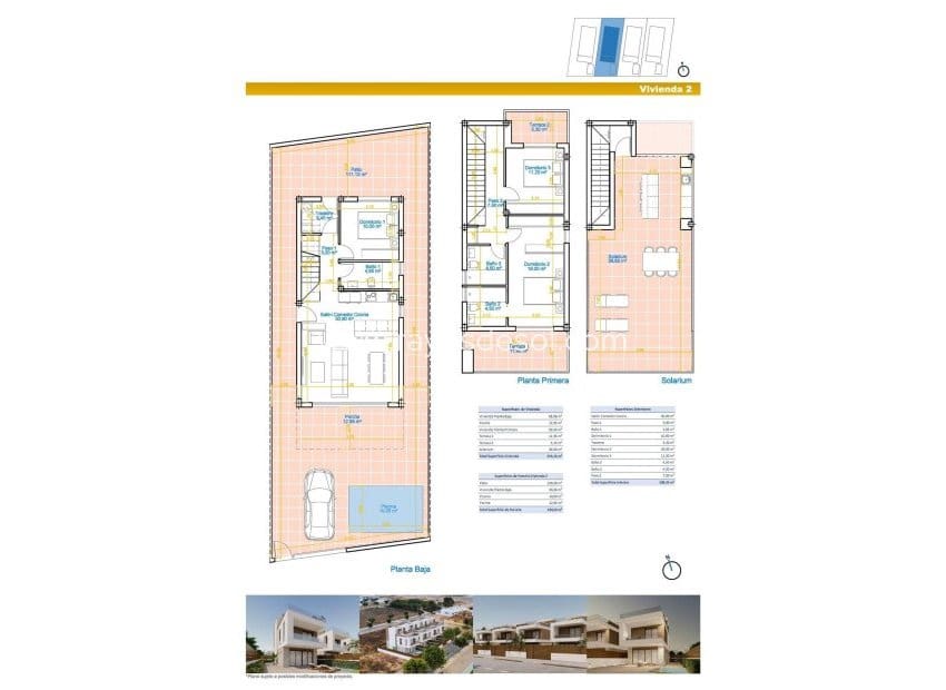 3 sovrum Villa till salu i Pilar de la Horadada med pool - 550 000 € (Ref: 9708209)