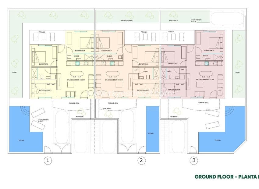 Apartamento de 3 habitaciones en Pilar de la Horadada en venta con piscina - 389.900 € (Ref: 9708210)