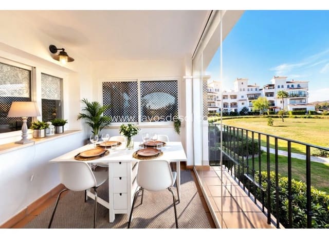2 chambre Appartement à vendre à Hacienda Riquelme Golf, Murcie ville avec piscine - 169 000 € (Ref: 9747091)