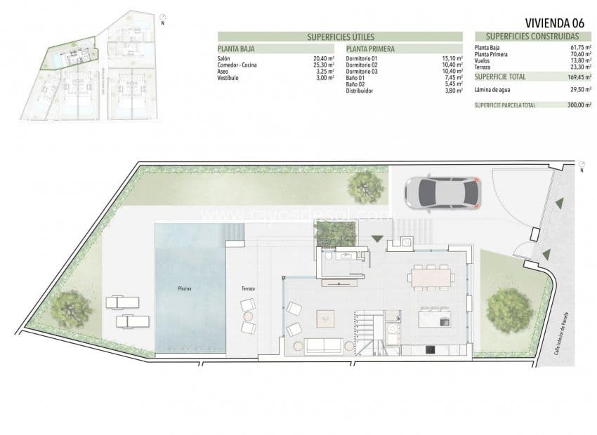3 bedroom Villa for sale in Filipinas with pool - € 559,000 (Ref: 9748161)