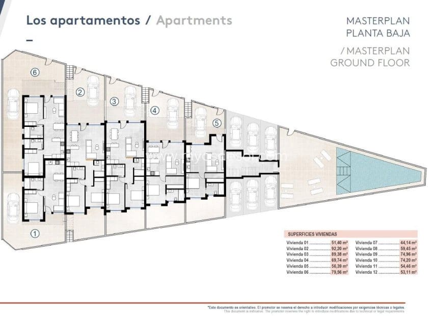 2 camera da letto Appartamento in vendita in San Pedro del Pinatar con piscina - 239.900 € (Rif: 9761319)