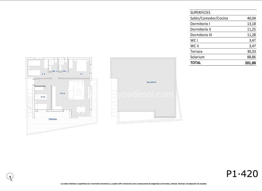 3 sovrum Lägenhet till salu i San Miguel de Salinas med pool - 274 900 € (Ref: 9770320)