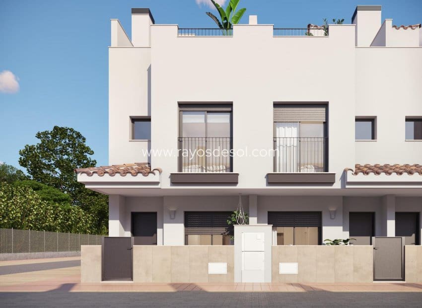 2 sovrum Radhus till salu i Torre-Pacheco med pool - 209 900 € (Ref: 9794966)