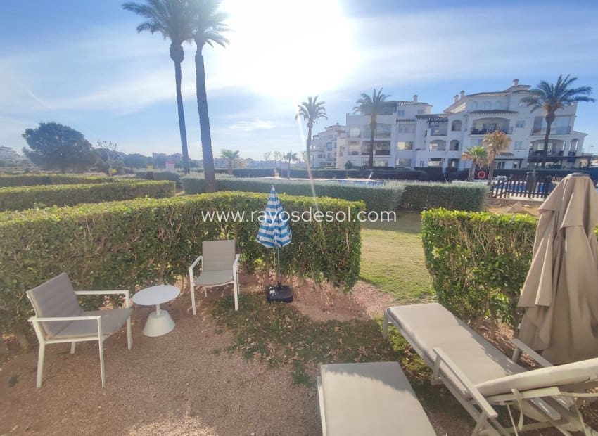 Apartamento de 2 habitaciones en Hacienda Riquelme en venta con piscina - 169.995 € (Ref: 9812471)