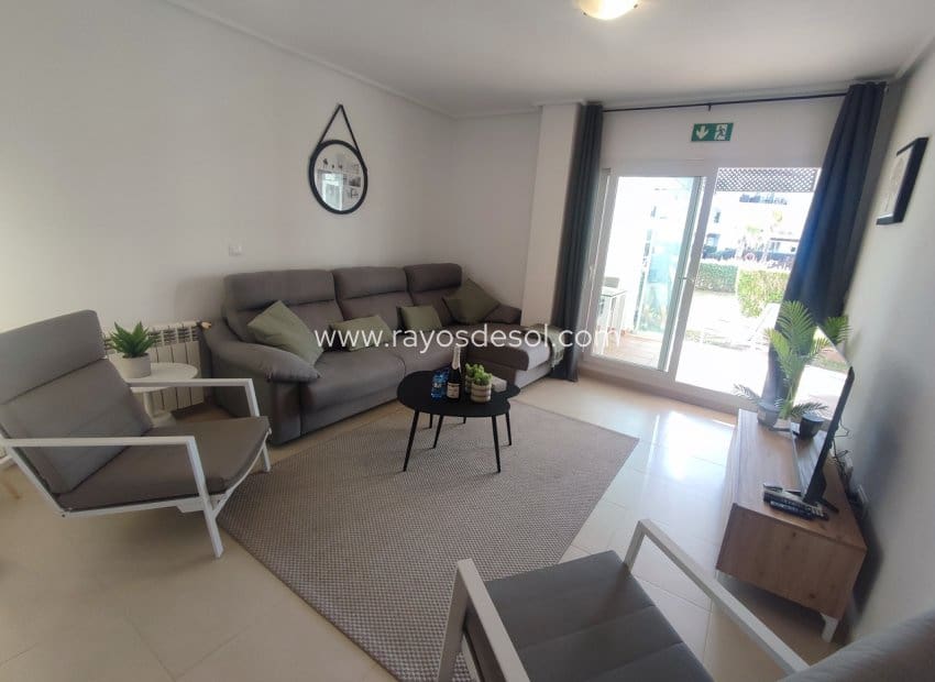 Apartamento de 2 habitaciones en Hacienda Riquelme en venta con piscina - 169.995 € (Ref: 9812471)