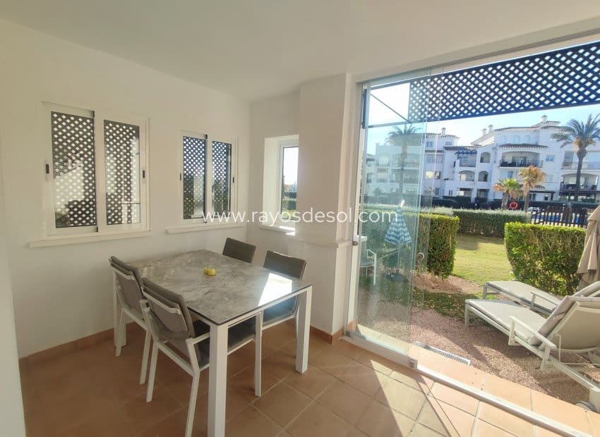 Apartamento de 2 habitaciones en Hacienda Riquelme en venta con piscina - 169.995 € (Ref: 9812471)