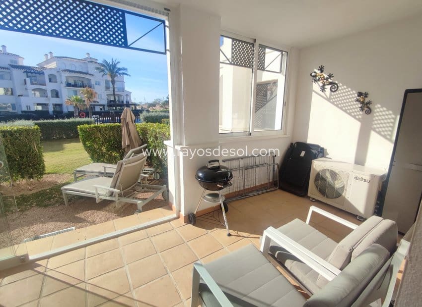 Apartamento de 2 habitaciones en Hacienda Riquelme en venta con piscina - 169.995 € (Ref: 9812471)