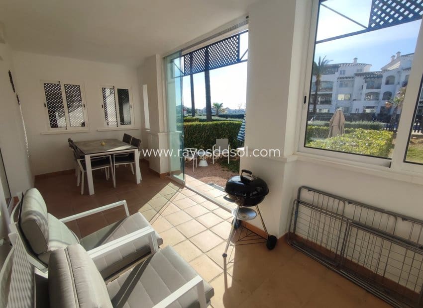 Apartamento de 2 habitaciones en Hacienda Riquelme en venta con piscina - 169.995 € (Ref: 9812471)