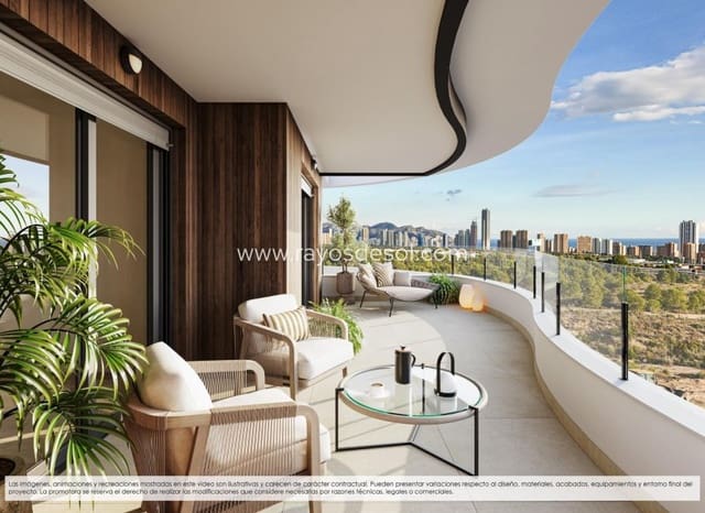 3 slaapkamer Appartement te koop in Balcón de Finestrat - Terra Marina, Finestrat met zwembad - € 466.000 (Ref: 9812472)