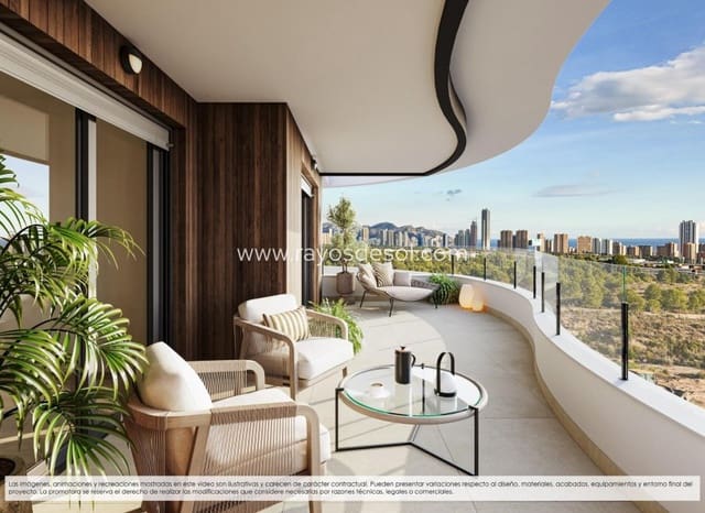 2 sypialnia Apartament na sprzedaż w Balcón de Finestrat - Terra Marina, Finestrat z basenem - 375 000 € (Ref: 9812473)