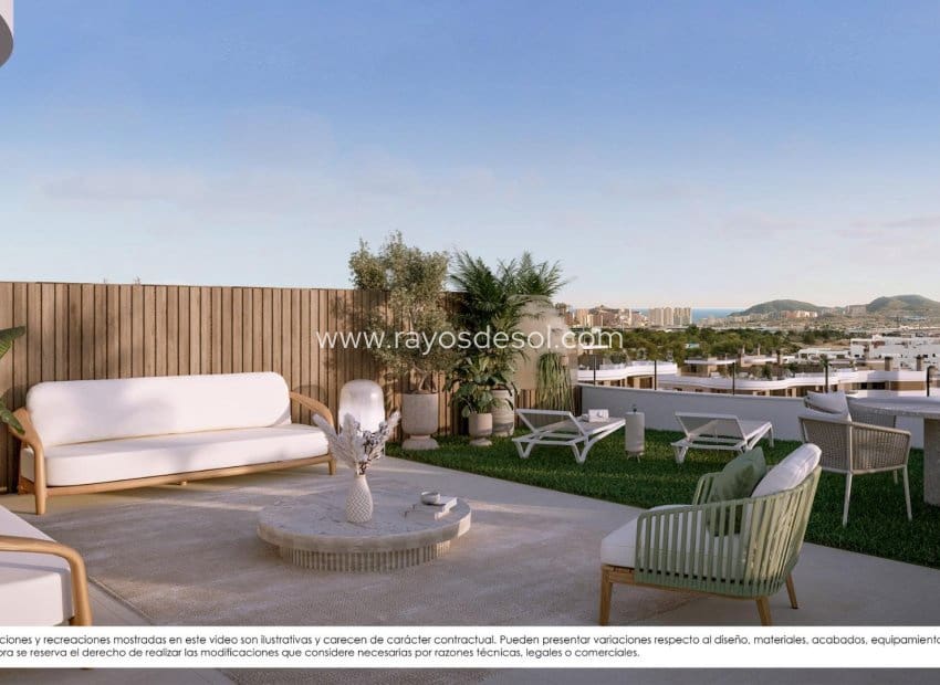 3 bedroom Apartment for sale in Finestrat with pool - € 510,000 (Ref: 9812474)