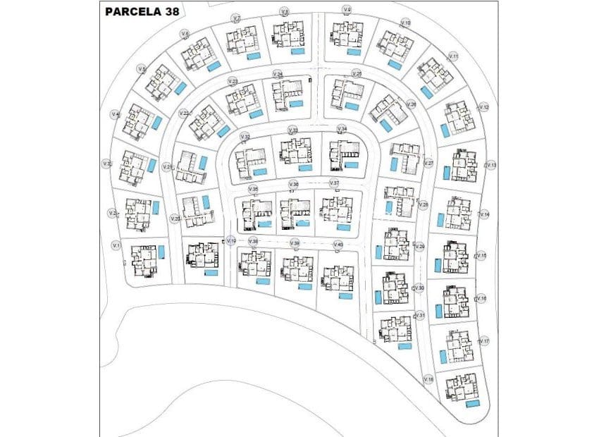 Chalet de 3 habitaciones en Hacienda del Alamo en venta con piscina - 369.900 € (Ref: 9812478)