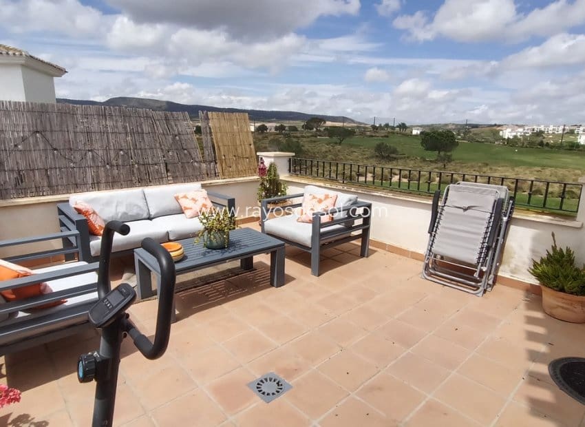 2 bedroom Penthouse for sale in Hacienda Riquelme with pool - € 165,000 (Ref: 9825830)