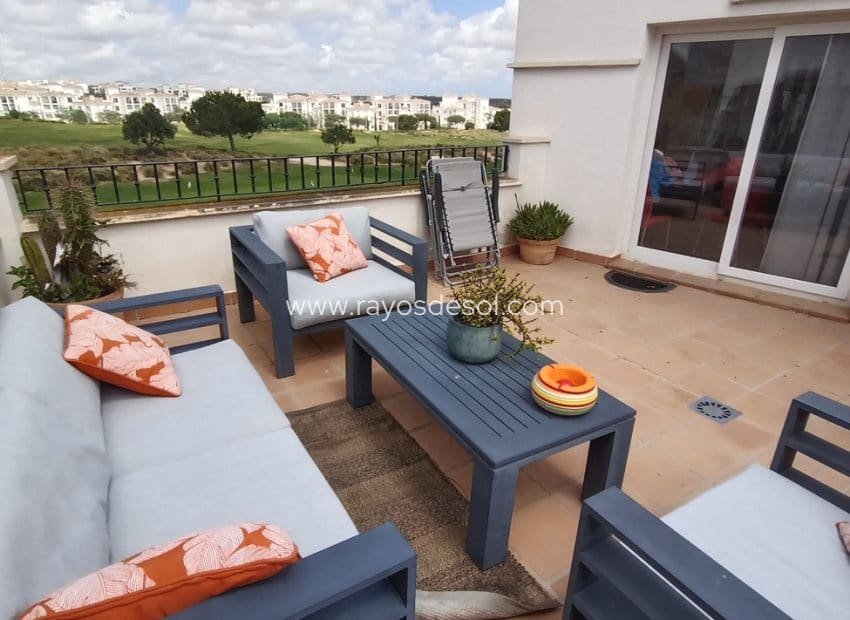 2 bedroom Penthouse for sale in Hacienda Riquelme with pool - € 165,000 (Ref: 9825830)