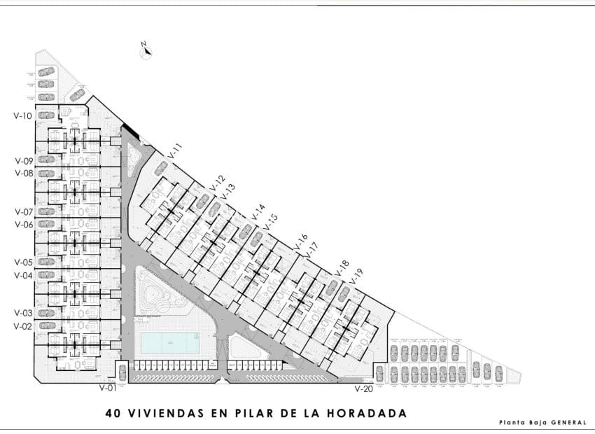 2 bedroom Apartment for sale in Pilar de la Horadada with pool - € 265,000 (Ref: 9835078)