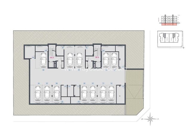 3 soverom Penthouse til salgs i Benijófar med svømmebasseng - € 389 900 (Ref: 9901345)