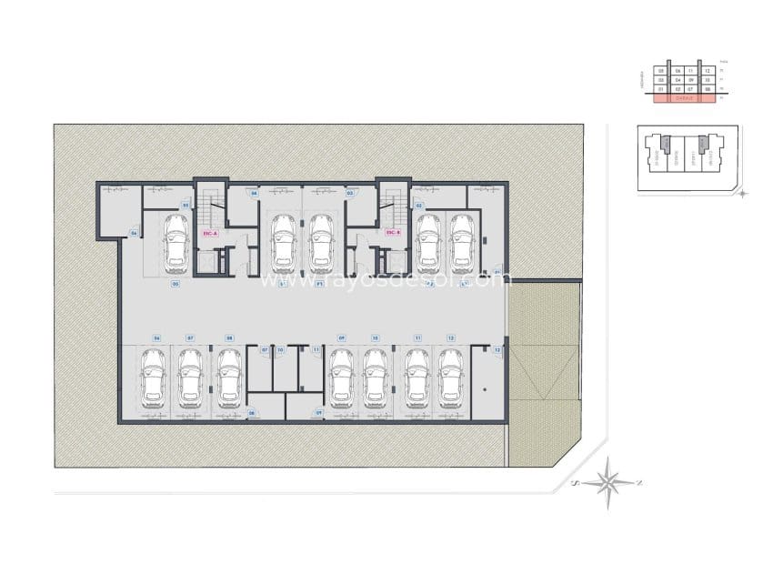 3 quarto Apartamento para venda em Benijofar com piscina - 329 900 € (Ref: 9901346)