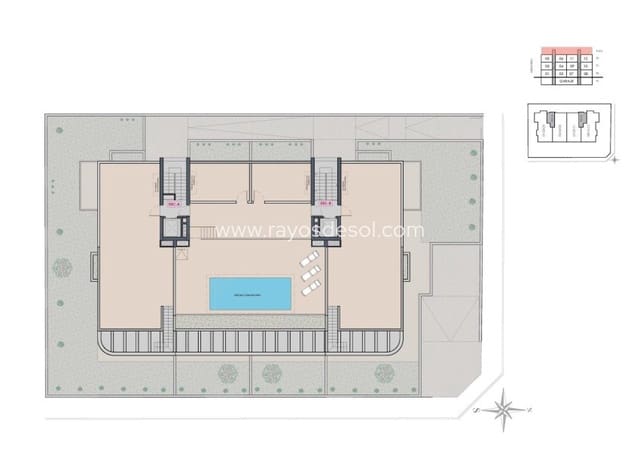 3 quarto Apartamento para venda em Benijófar com piscina - 329 900 € (Ref: 9901346)