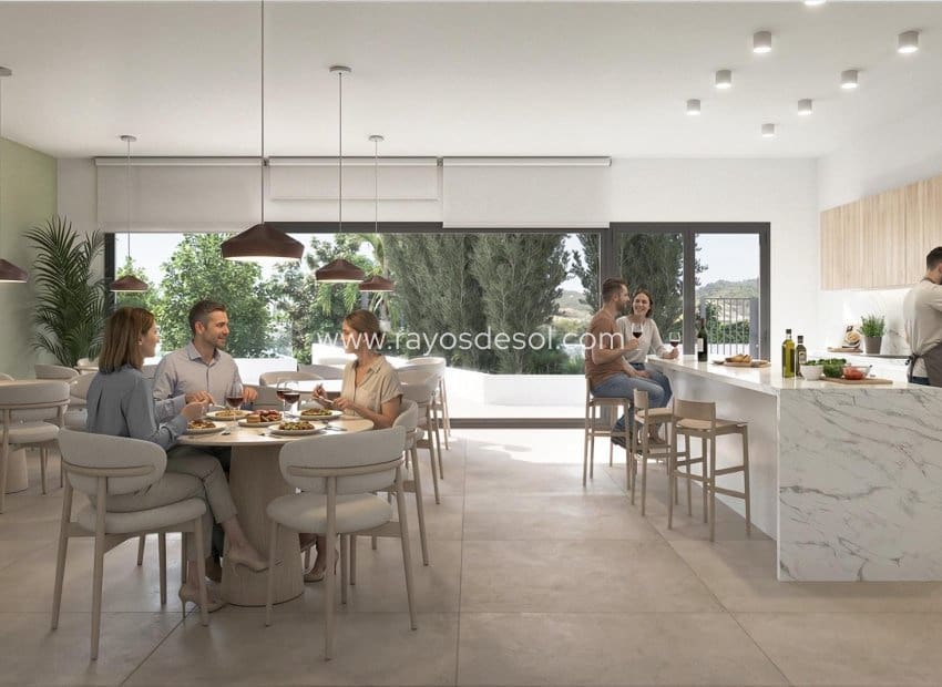 2 quarto Apartamento para venda em Finestrat com piscina - 395 000 € (Ref: 9901348)